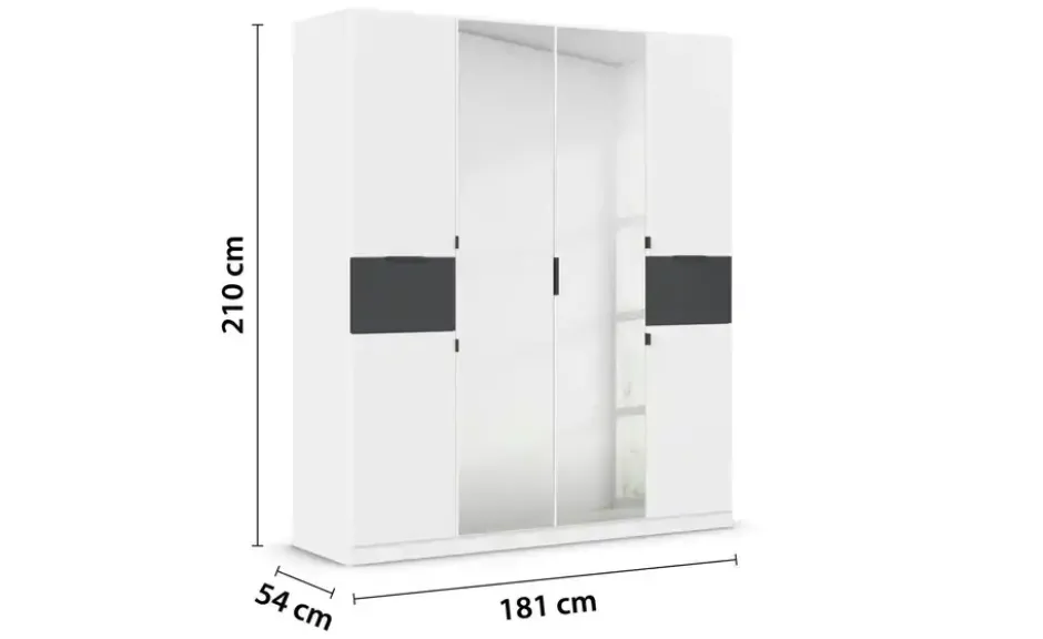 Drehtürenschrank Ticao