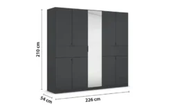 Drehtürenschrank Ticao
