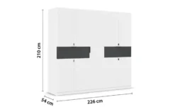 Drehtürenschrank Ticao
