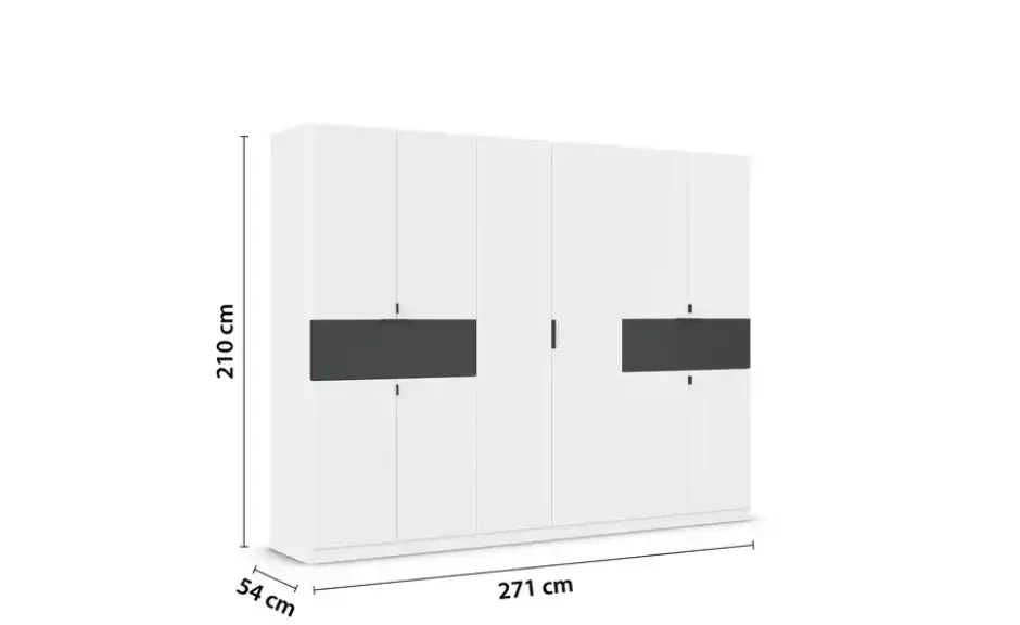 Drehtürenschrank Ticao