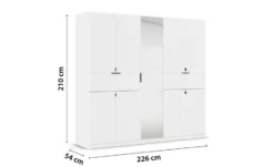 Drehtürenschrank Ticao
