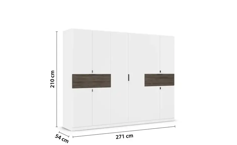 Drehtürenschrank Ticao