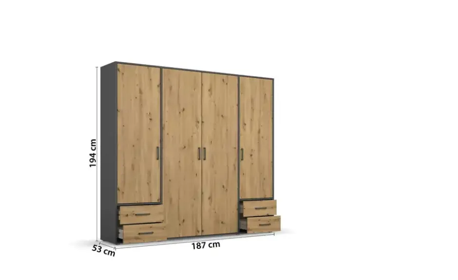 Drehtürenschrank Voyager