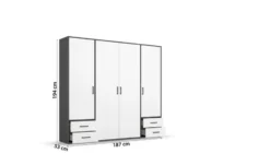 Drehtürenschrank Voyager