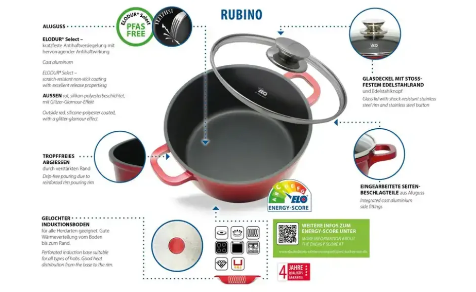 ELO Rubino Topfset 3-teilig