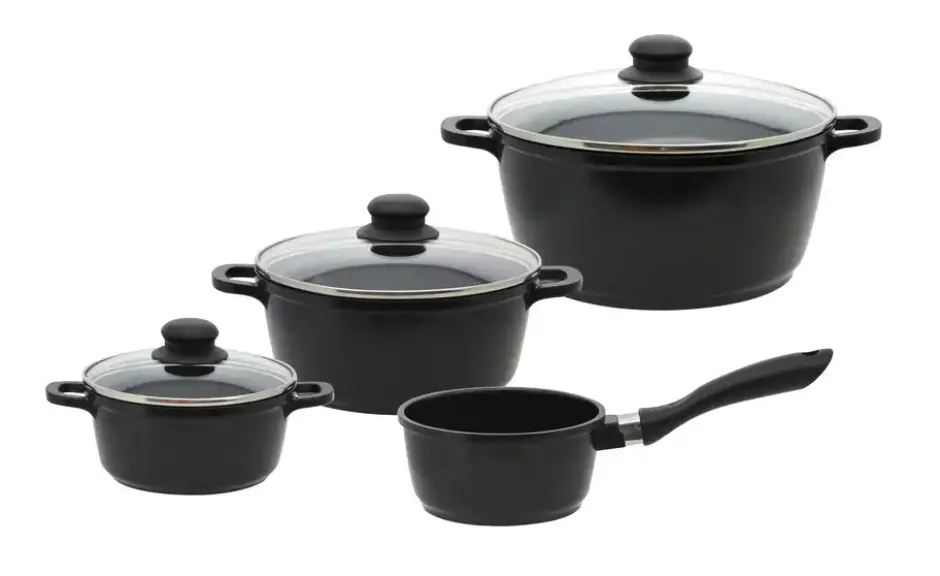 ELO Topfset 4-teilig BLACK CAST