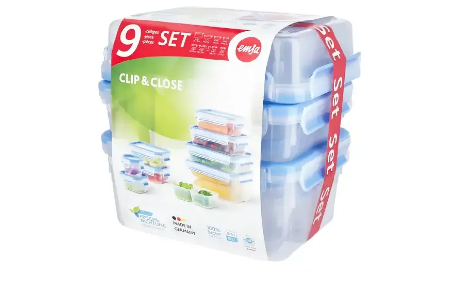 emsa Frischhaltedosen, 9-er Set