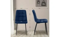 Esszimmerstuhl 4er-Set Antibes