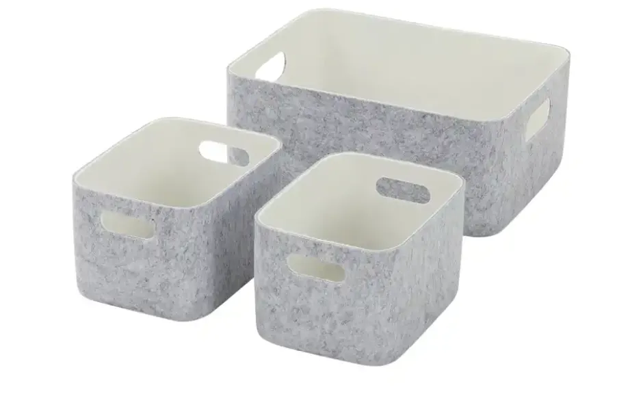 Filzkörbe, 3er Set