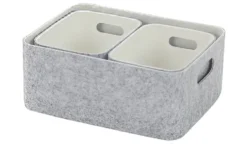 Filzkörbe, 3er Set