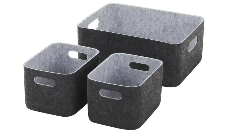 Filzkörbe, 3er Set