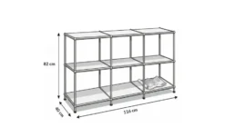 Floordirekt Metallregal