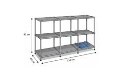 Floordirekt Metallregal