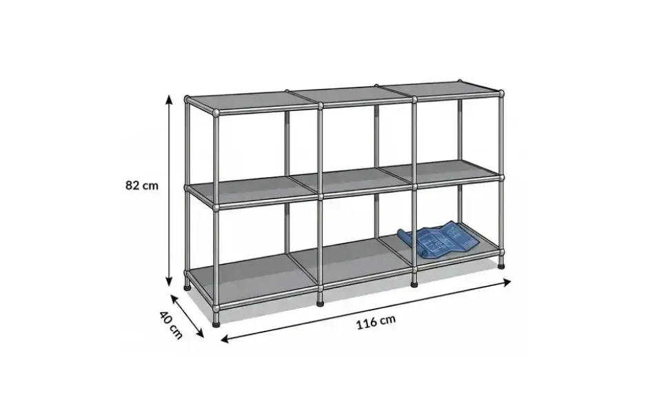 Floordirekt Metallregal