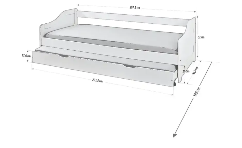 Funktionsbett Leonie