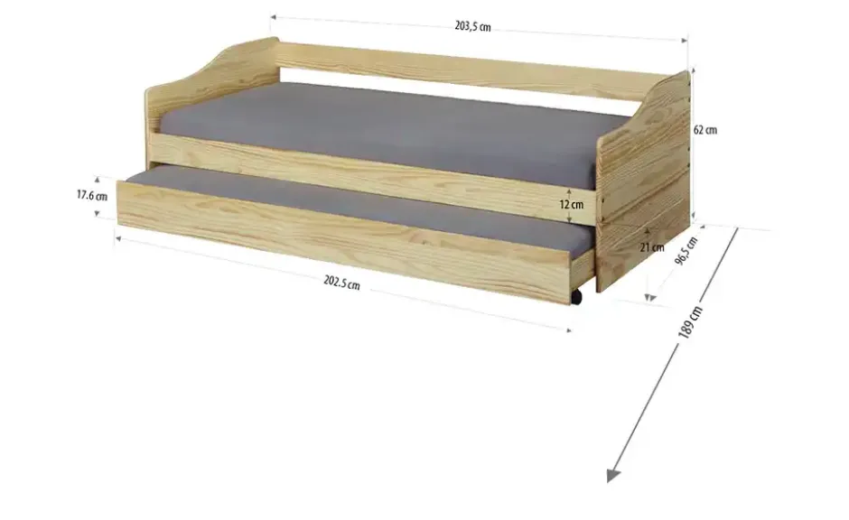 Funktionsbett Leonie