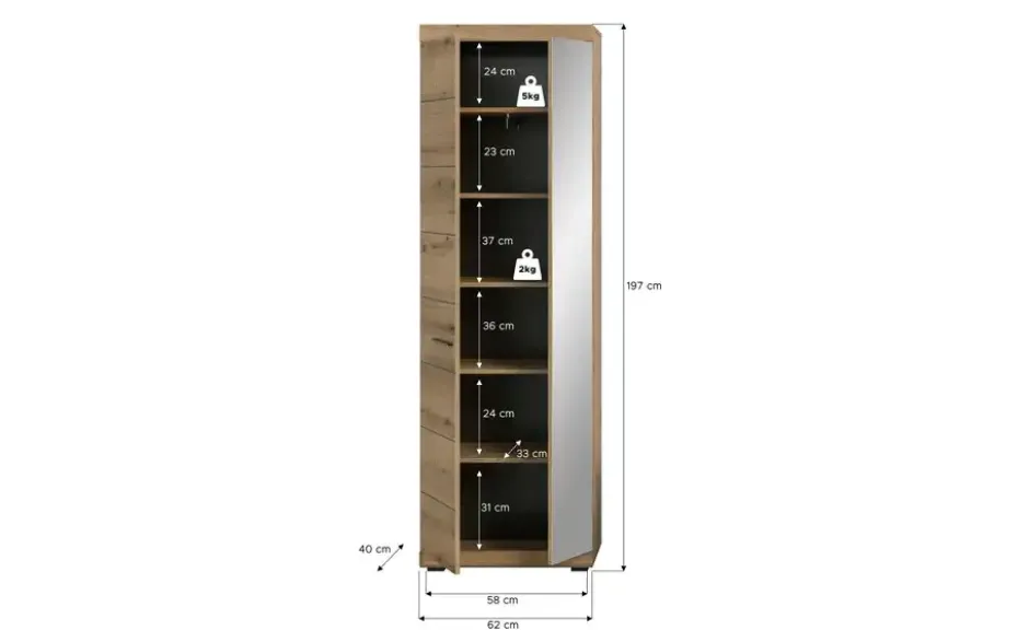 Garderobenschrank