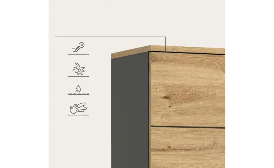 Garderobenschrank Canu