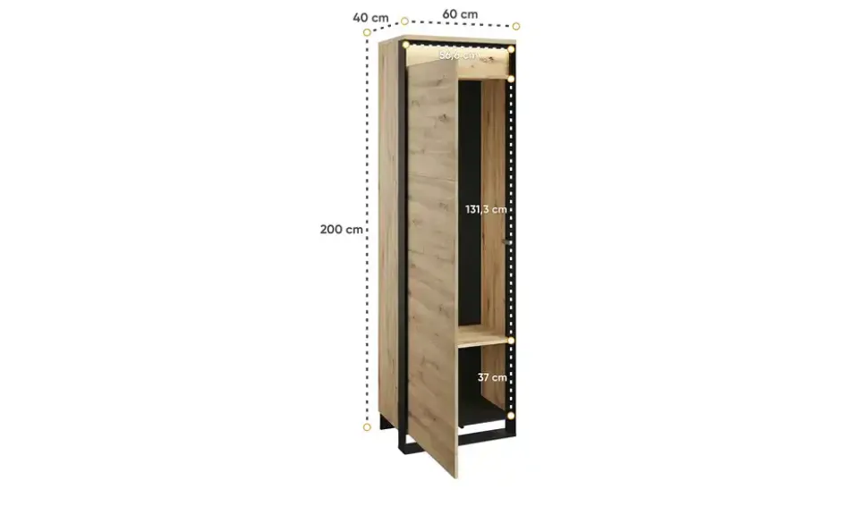 Garderobenschrank Quito