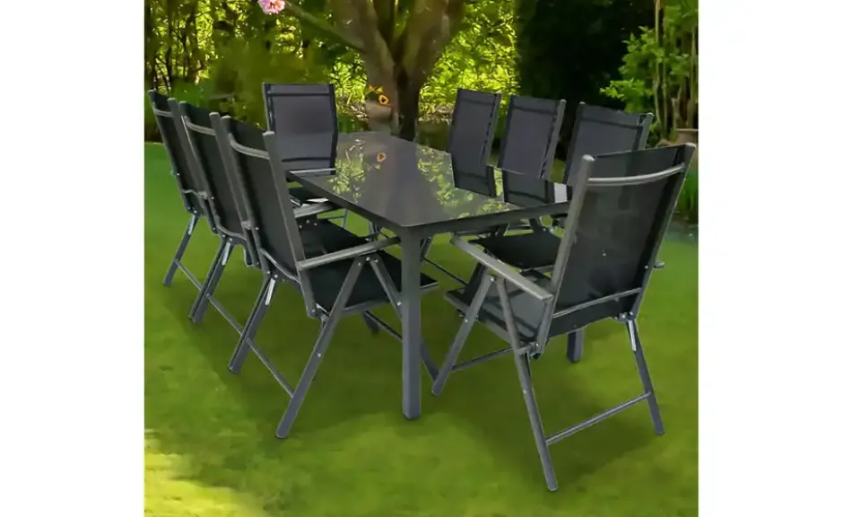 Gartenmöbel 9er-Set