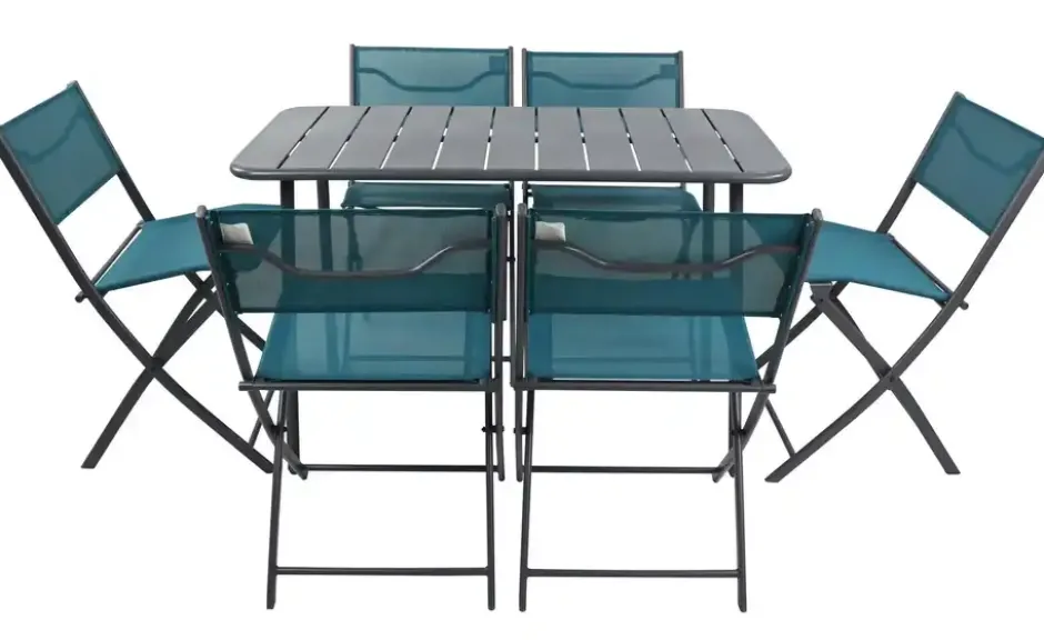 Gartenmöbel 7er-Set