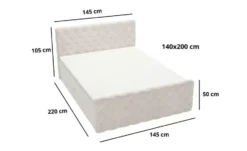 GrainGold Boxbett .css-bauhey::before{content:'- ';}.css-bauhey::after{content:'- ';}mit Stauraum DS Lunaris