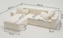 GrainGold Ecksofa