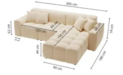 GrainGold Ecksofa Colombo