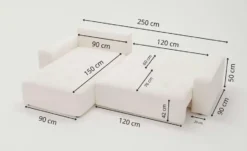 GrainGold Ecksofa Portland