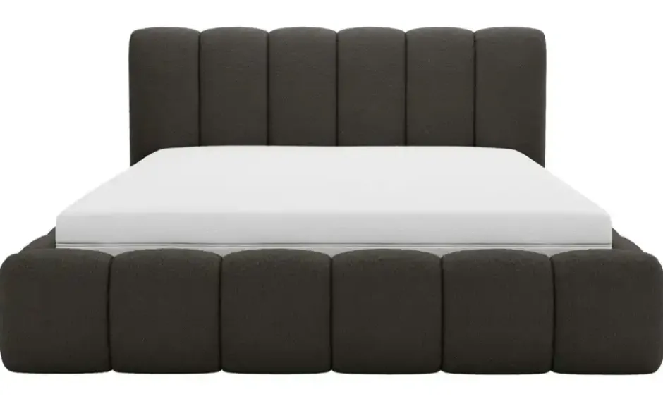 GrainGold Polsterbett Cloud Bouclé-Stoff