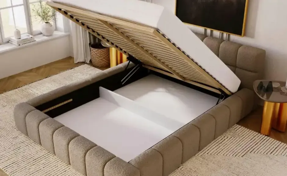 GrainGold Polsterbett .css-bauhey::before{content:'- ';}.css-bauhey::after{content:'- ';}mit Stauraum DS Alicante