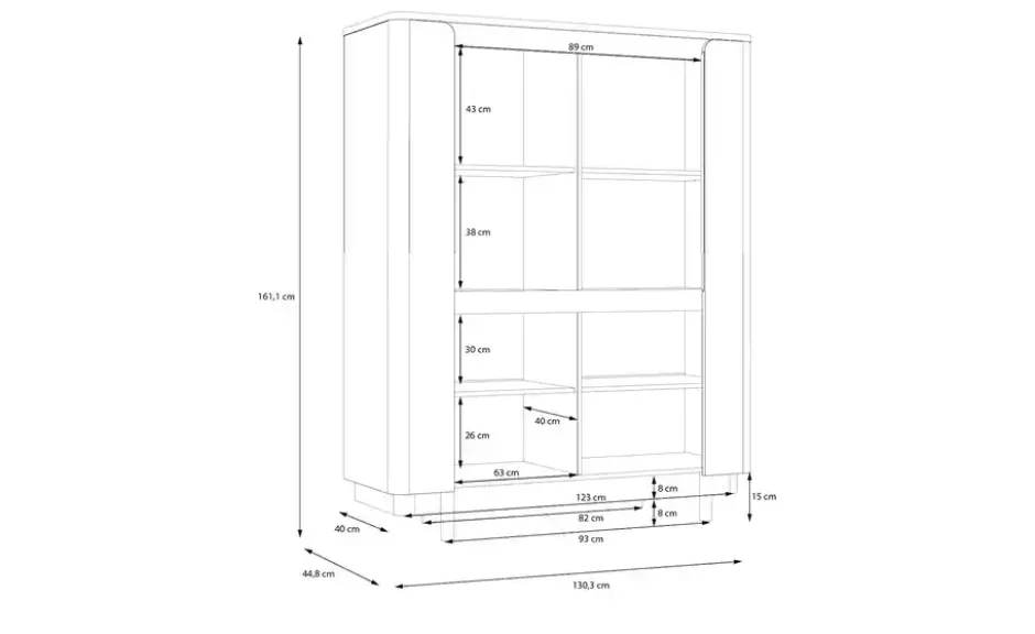 Highboard Vodol