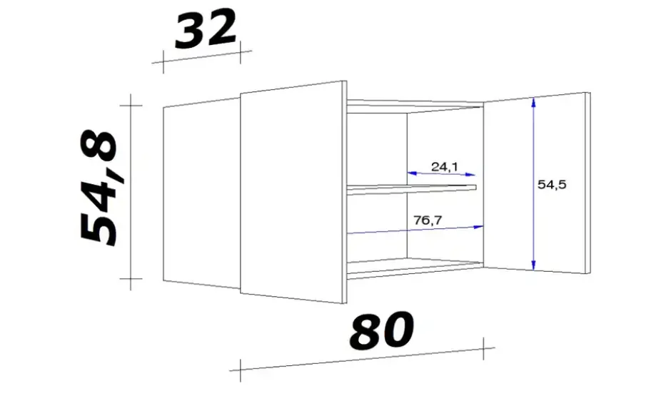 Hängeschrank Ede
