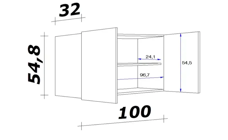 Hängeschrank Ede