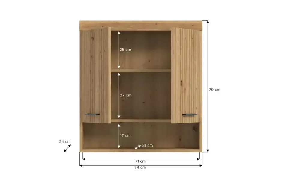 Hängeschrank 2er
