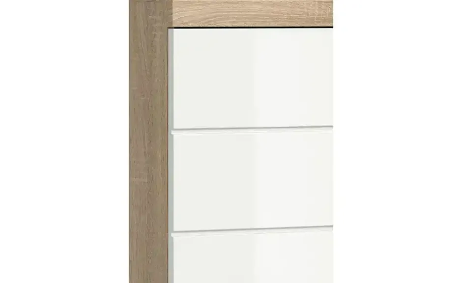 Hängeschrank SCHLOONSEE, Breite 74cm, 2 Türen, 1 offenes Fächer, MDF-Front in verschiedenen Farben erhältlich, Badmöbel, Badschrank, Schrank, Bad Schloonsee