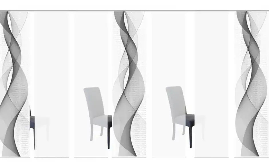 HOME Wohnideen Schiebevorhang 7er Set
