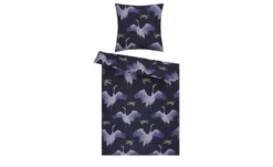indigo Mako-Satin Bettwäsche