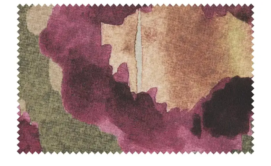 indigo Mako-Satin Bettwäsche Animalistic
