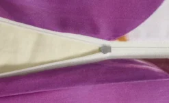 indigo Mako-Satin Bettwäsche Fluid