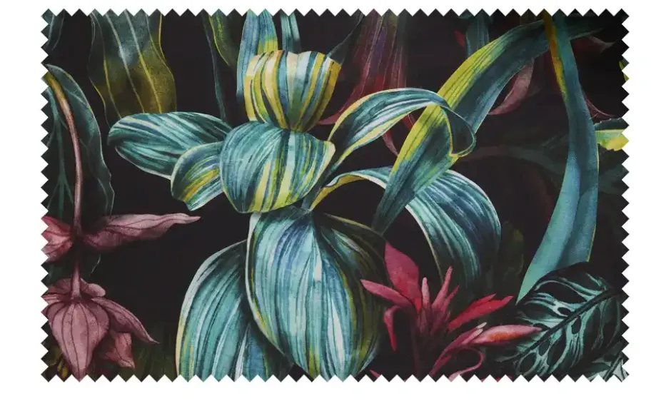 indigo Mako-Satin Bettwäsche Holiday