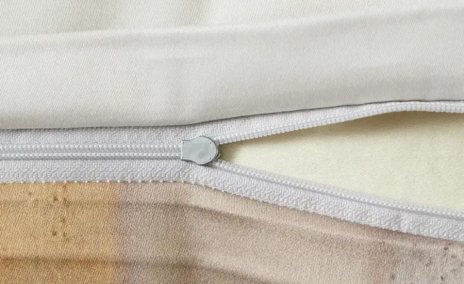 indigo Mako-Satin Wendebettwäsche