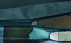 indigo Mako-Satin Wendebettwäsche