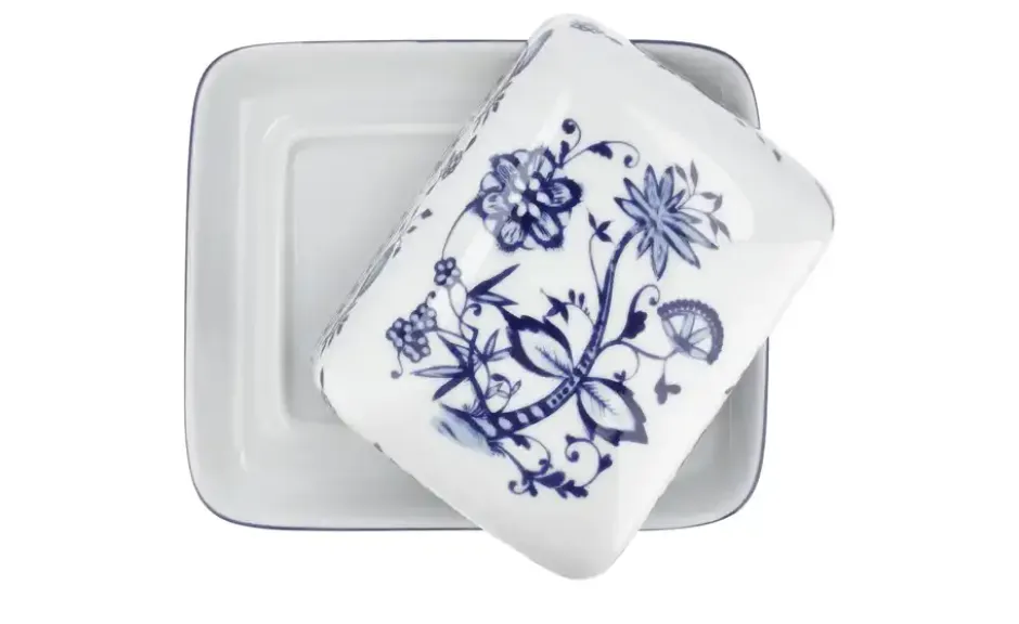 Kahla Butterdose "Rosella" Zwiebelmuster
