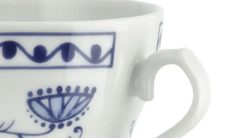 Kahla Kaffeetasse "Rosella" Zwiebelmuster