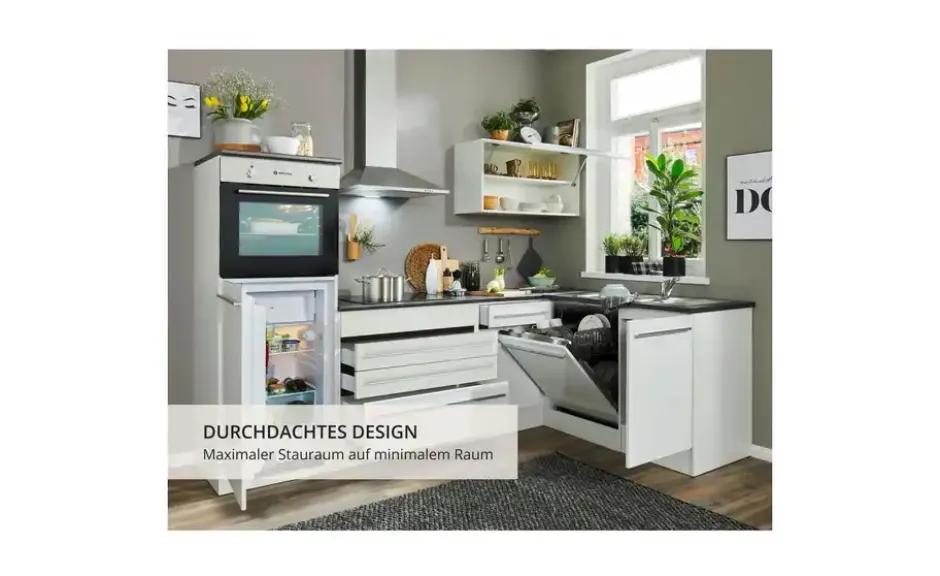 Küchenzeile mit E-Geräten