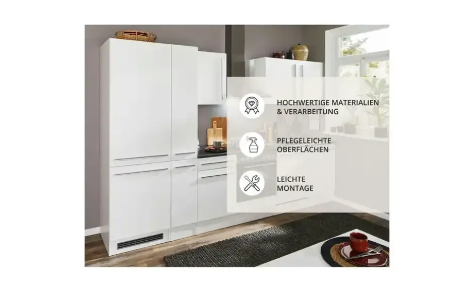 Küchenzeile mit E-Geräten