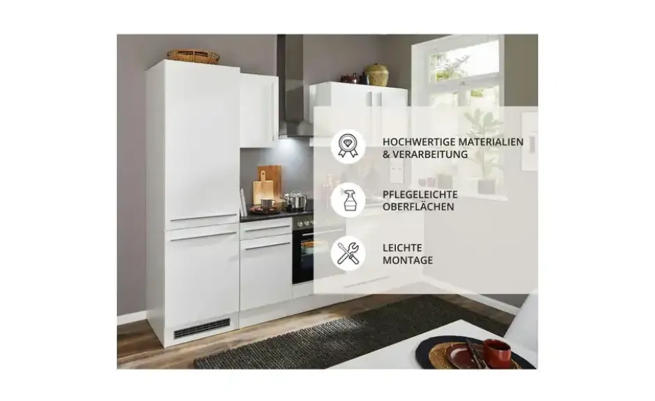 Küchenzeile mit E-Geräten