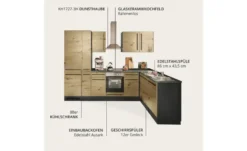 Küchenzeile mit E-Geräten