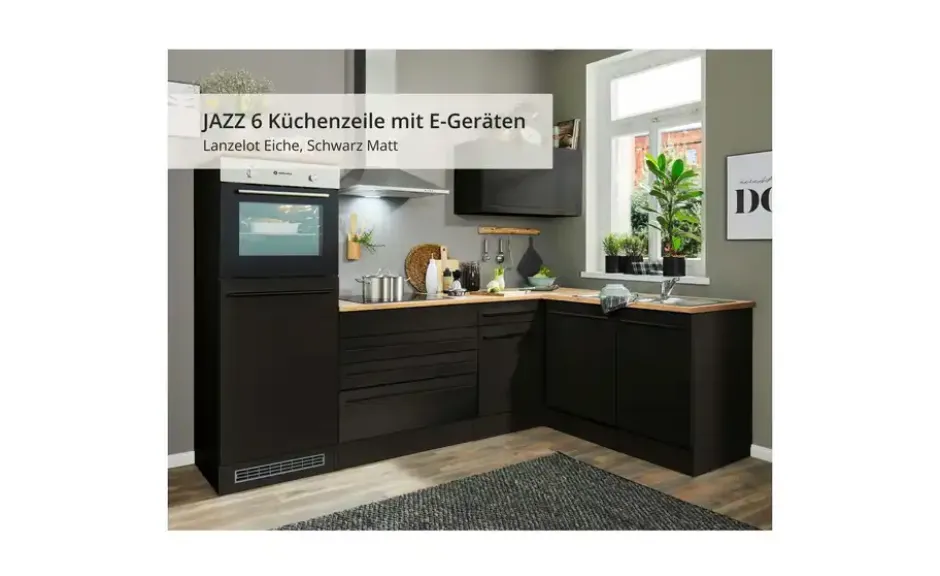 Küchenzeile mit E-Geräten